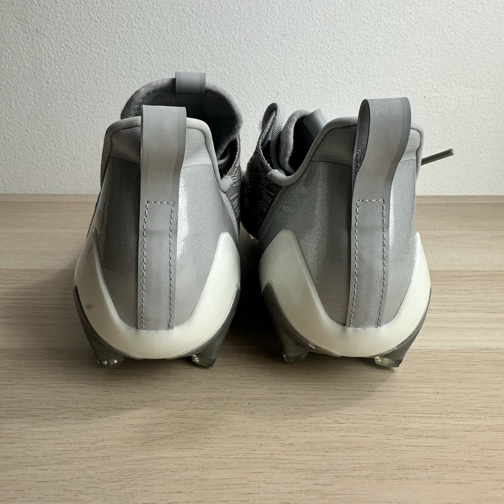 Adidas Adizero Silver Metallic Grey Mens Football Cleats GX5414 Size 12.5 - Picture 4 of 6